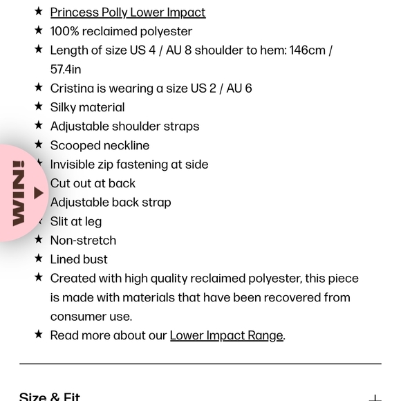 Princess Polly Sky Blue Maxi Dress - Picture 9 of 9